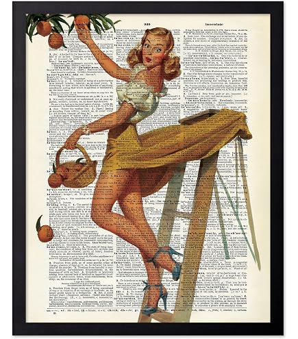 Amazon.com: Varga Girl - June 1943 - Vintage Pin Up Girl Print by